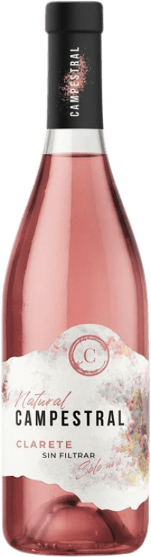 14,95 € Бесплатная доставка | Розовое вино Campestral Claret I.G.P. Vino de la Tierra de Cádiz Андалусия Испания Palomino Fino 75 cl