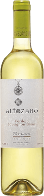 5,95 € Бесплатная доставка | Белое вино Finca Constancia Altozano Blanco I.G.P. Vino de la Tierra de Castilla Кастилья-Ла-Манча Испания Verdejo, Sauvignon White бутылка 75 cl