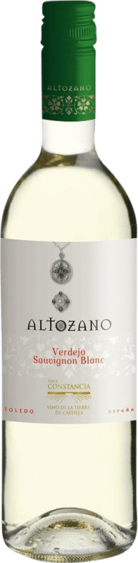 5,95 € Бесплатная доставка | Белое вино Finca Constancia Altozano Blanco I.G.P. Vino de la Tierra de Castilla Кастилья-Ла-Манча Испания Verdejo, Sauvignon White бутылка 75 cl