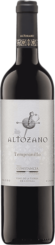5,95 € 免费送货 | 红酒 Finca Constancia Altozano I.G.P. Vino de la Tierra de Castilla 卡斯蒂利亚 - 拉曼恰 西班牙 Tempranillo 瓶子 75 cl