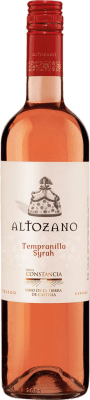 6,95 € Бесплатная доставка | Розовое вино Finca Constancia Altozano Rosado I.G.P. Vino de la Tierra de Castilla Кастилья-Ла-Манча Испания Tempranillo бутылка 75 cl