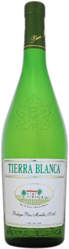 7,95 € Envío gratis | Vino blanco Páez Morilla Tierra Blanca I.G.P. Vino de la Tierra de Cádiz Andalucía España Palomino Fino, Riesling Botella 75 cl