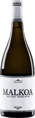 29,95 € Free Shipping | White wine Señorío de Astobiza Malkoa D.O. Arabako Txakolina Basque Country Spain Hondarribi Zuri Bottle 75 cl