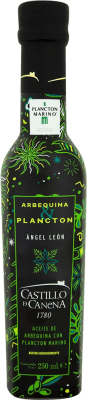 68,95 € Spedizione Gratuita | Olio d'Oliva Castillo de Canena Plancton Andalusia Spagna Arbequina Piccola Bottiglia 25 cl