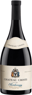 54,95 € Envío gratis | Vino blanco Château Cristi Fermentado en Barrica Moldavia, República Chardonnay Botella 75 cl