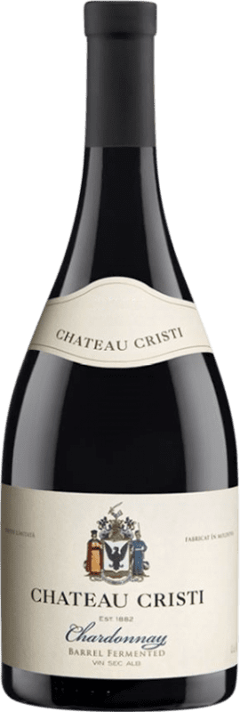 44,95 € Envoi gratuit | Vin Blanc Château Cristi Fermenté en Barrique Moldavie, République Chardonnay Bouteille 75 cl