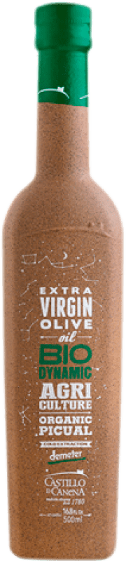 24,95 € Free Shipping | Olive Oil Castillo de Canena EVOO Extra Virgin Andalusia Spain Picual Organic — Eco Medium Bottle 50 cl