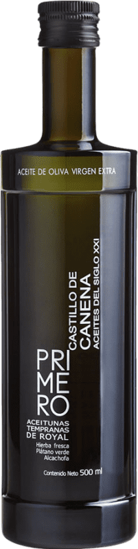 39,95 € Spedizione Gratuita | Olio d'Oliva Castillo de Canena Cosecha Temprana — Raccolta Precoce, Primero — Primo, EVO Extra Vergine Andalusia Spagna Royal Bottiglia Medium 50 cl