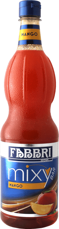 22,95 € 免费送货 | Schnapp Fabbri Mixybar Jarabe de Mango 意大利 瓶子 1 L 不含酒精