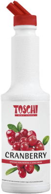 27,95 € Envío gratis | Schnapp Toschi Puré Arándano Italia Botella 1 L Sin Alcohol