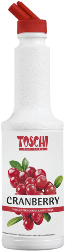 27,95 € Free Shipping | Schnapp Toschi Puré Arándano Italy Bottle 1 L Alcohol-Free