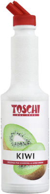 27,95 € Envío gratis | Schnapp Toschi Puré Kiwi Italia Botella 1 L Sin Alcohol