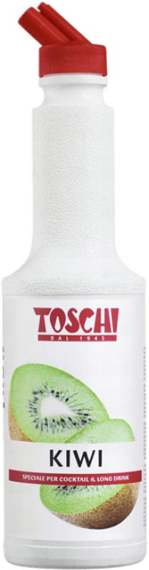 27,95 € Spedizione Gratuita | Schnapp Toschi Puré Kiwi Italia Bottiglia 1 L Senza Alcol