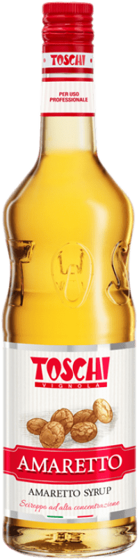 18,95 € Envío gratis | Schnapps Toschi Sirope Almendras Italia Botella 1 L Sin Alcohol