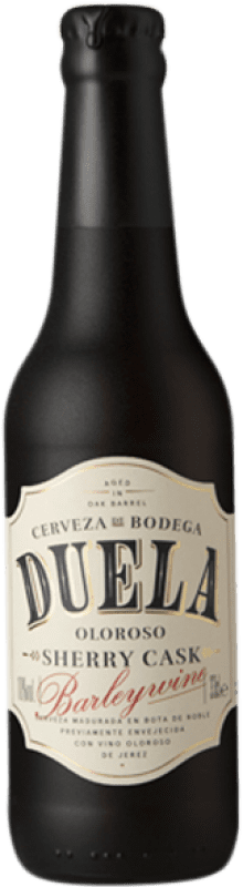 5,95 € Envoi gratuit | Bière Sherry Beer Duela Oloroso Sherry Cask Finish — Finition en Fût Andalousie Espagne Bouteille Tiers 33 cl Barley — Orge