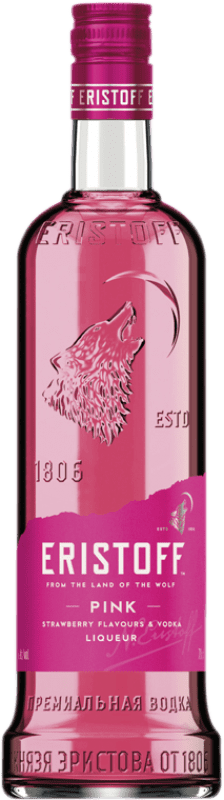 16,95 € Envío gratis | Vodka Eristoff Pink Francia Botella 70 cl