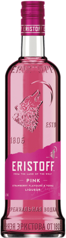 15,95 € Envio grátis | Vodka Eristoff Pink — Rosé França 70 cl
