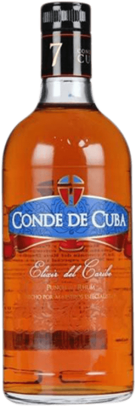 11,95 € Spedizione Gratuita | Rum Conde de Cuba Elixir Cuba Bottiglia 70 cl