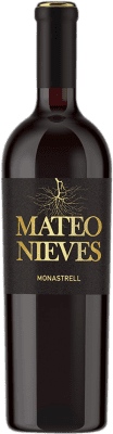 16,95 € Free Shipping | Red wine Mateo Nieves 12 Meses Spain Monastrell Bottle 75 cl