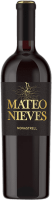 15,95 € Envío gratis | Vino tinto Mateo Nieves 12 Meses España Monastrell Botella 75 cl