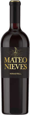 12,95 € Kostenloser Versand | Rotwein Mateo Nieves 12 Meses Spanien Monastrell 75 cl
