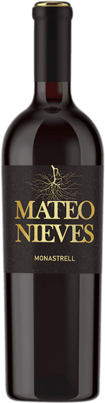 16,95 € Kostenloser Versand | Rotwein Mateo Nieves 12 Meses Spanien Monastrell Flasche 75 cl