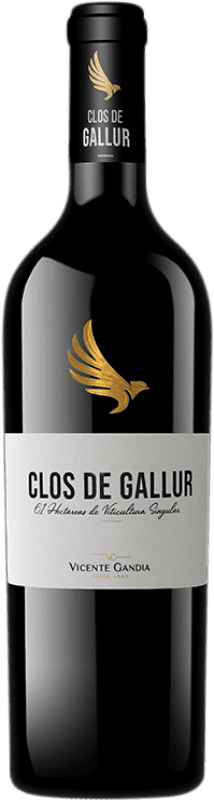34,95 € Free Shipping | Red wine Vicente Gandía Clos de Gallur D.O. Valencia Valencian Community Spain Tempranillo, Syrah, Cabernet Sauvignon Bottle 75 cl