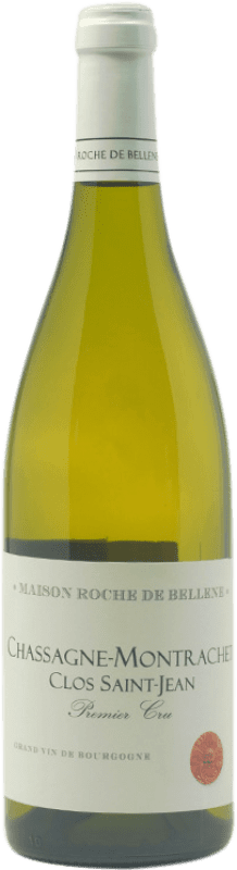 85,95 € 免费送货 | 白酒 Roche de Bellene Premier Cru Clos Saint-Jean A.O.C. Chassagne-Montrachet 勃艮第 法国 Chardonnay 瓶子 75 cl