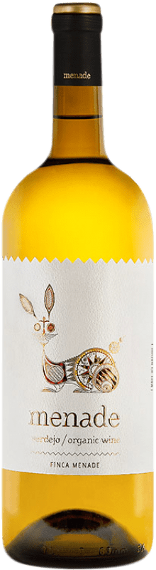 28,95 € 免费送货 | 白葡萄酒 Menade I.G.P. Vino de la Tierra de Castilla y León 卡斯蒂利亚莱昂 西班牙 Verdejo — 维德霍 Eco — 生态 有机 天然 大瓶 — Magnum 1,5 L