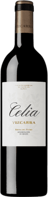 85,95 € Spedizione Gratuita | Vino Rosso Vizcarra Celia Crianza — Invecchiato in Botte D.O. Ribera del Duero Castilla y León Spagna Tempranillo, Garnacha — Grenache 75 cl
