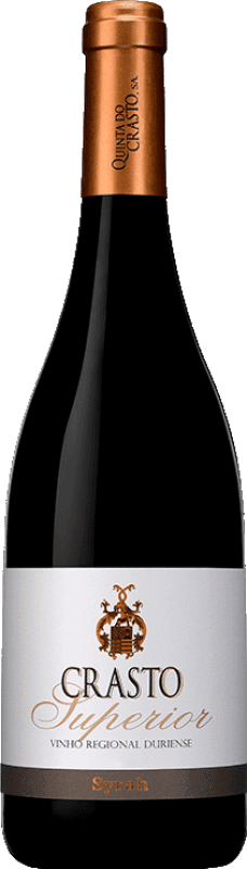42,95 € Spedizione Gratuita | Vino Rosso Quinta do Crasto Superiore I.G. Douro Douro Portogallo Syrah, Viognier Bottiglia 75 cl