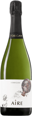 17,95 € Free Shipping | White Sparkling Wine Uvas Felices Aire Brut Nature D.O. Cava Catalonia Spain Macabeo, Xarel·lo, Chardonnay, Parellada 75 cl