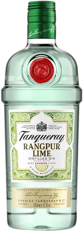 25,95 € Envio grátis | Gin Tanqueray Rangpur Lime Gin Escócia Reino Unido Garrafa 70 cl