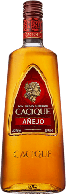 26,95 € Envio grátis | Rum Cacique Añejo Venezuela Garrafa 1 L