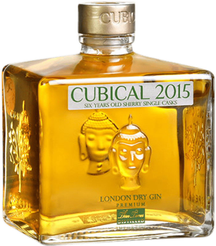 49,95 € Envio grátis | Genever Gin Williams & Humbert Cubical Premium Espanha Garrafa 70 cl