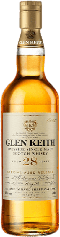 379,95 € Envoi gratuit | Whisky Single Malt Glen Keith Ecosse Royaume-Uni 28 Ans 70 cl