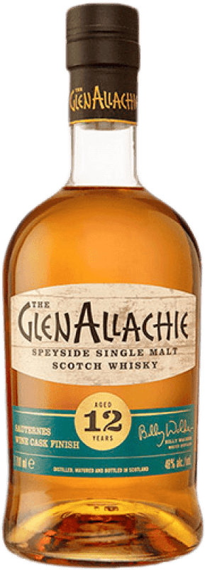 109,95 € Envío gratis | Whisky Single Malt Glenallachie Sauternes Wine Cask Finish Escocia Reino Unido 12 Años Botella 70 cl