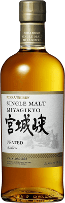 319,95 € 免费送货 | 威士忌单一麦芽威士忌 Nikka Miyagikyo Peated 日本 瓶子 70 cl