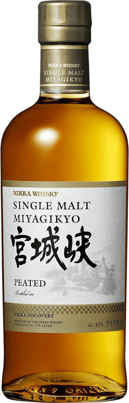 319,95 € Free Shipping | Whisky Single Malt Nikka Miyagikyo Peated Japan Bottle 70 cl