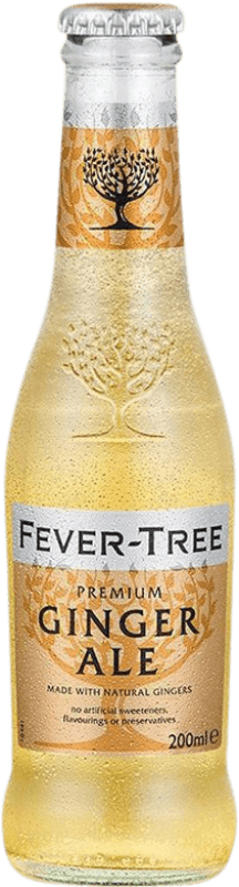 4,95 € Бесплатная доставка | Коробка из 4 единиц Напитки и миксеры Fever-Tree Ginger Ale Объединенное Королевство Маленькая бутылка 20 cl