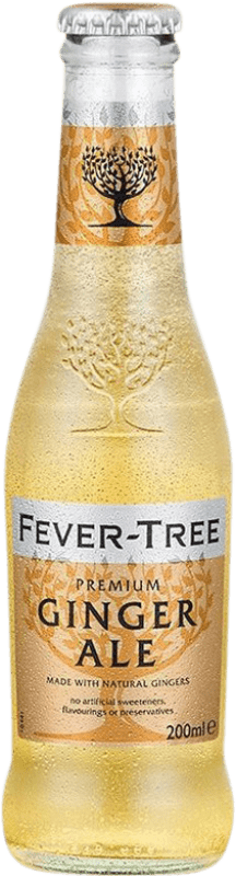 7,95 € Free Shipping | 4 units box Soft Drinks & Mixers Fever-Tree Ginger Ale United Kingdom Small Bottle 20 cl