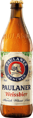 19,95 € Kostenloser Versand | 6 Einheiten Box Bier Paulaner Deutschland Medium Flasche 50 cl