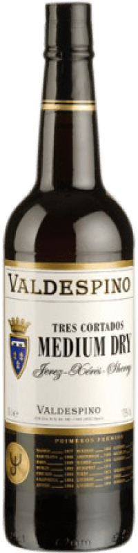 10,95 € 免费送货 | 加强葡萄酒 Valdespino 3 Tres Cortados D.O. Jerez-Xérès-Sherry 西班牙 瓶装 75 cl