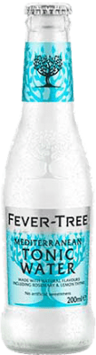 7,95 € Kostenloser Versand | 4 Einheiten Box Getränke und Mixer Fever-Tree Mediterranean Großbritannien Kleine Flasche 20 cl
