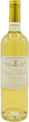 19,95 € Kostenloser Versand | Süßer Wein Château Laribotte A.O.C. Sauternes Frankreich Muskat, Sauvignon Weiß, Sémillon Halbe Flasche 37 cl