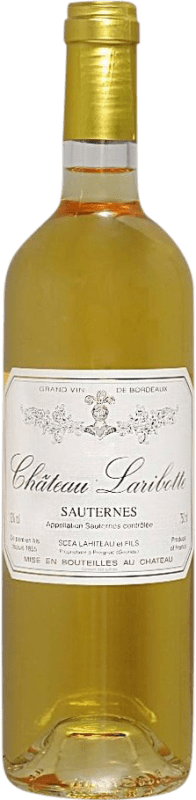 21,95 € 送料無料 | 甘口ワイン Château Laribotte A.O.C. Sauternes フランス Moscato — モスカート, Sémillon — セミヨン, Sauvignon — ソーヴィニヨン ハーフボトル 37 cl