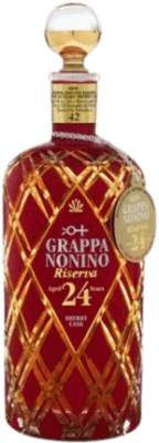 622,95 € Spedizione Gratuita | Grappa Nonino Sherry Cask Riserva Italia Bottiglia 70 cl