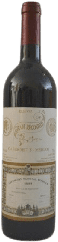 10,95 € Бесплатная доставка | Красное игристое вино Cellers Santamaría Gran Recosind Резерва D.O. Empordà Испания Merlot — Мерло, Cabernet Sauvignon — Каберне Совиньон Бутылка 75 cl