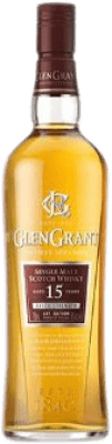 59,95 € Envio grátis | Whisky Single Malt Glen Grant Reino Unido 15 Anos Garrafa 1 L