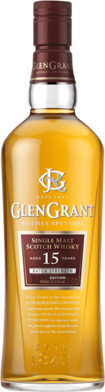 77,95 € 送料無料 | ウイスキーシングルモルト Glen Grant イギリス 15 年 ボトル 1 L